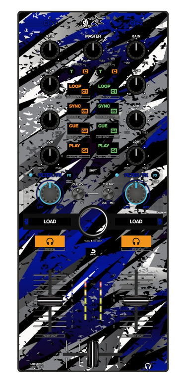 Reloop Mixtour Skin Sparkasm Blue